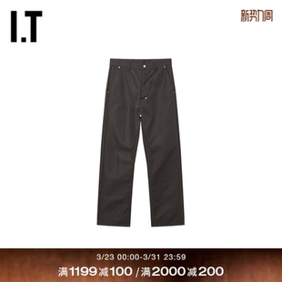 Rick 潮流质感宽松长裤 Owens男装 新款 348CDUMQ 落裆休闲裤