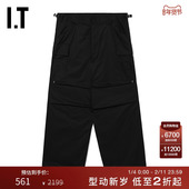 街潮酷感休闲裤 T118EXML 长裤 新款 FreshServise男装 宽松阔腿裤
