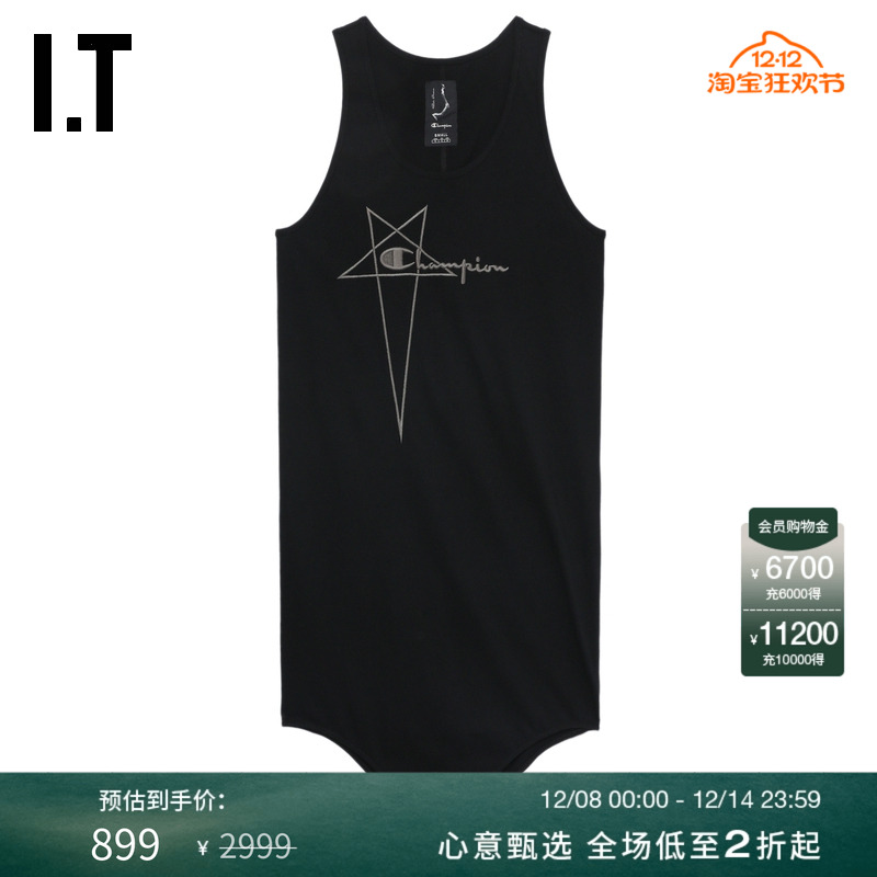 ITRickOwens无袖连衣裙