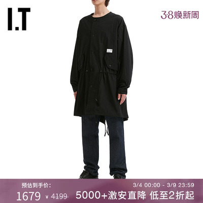 ITuniformexperiment圆领大衣