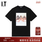 GOD 欧美照片印花半袖 SELECTION 宽松短袖 时尚 XXX男装 T恤新款