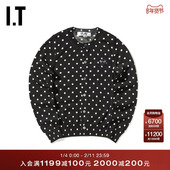 CDG GARÇONS川久保玲女装 PLAY COMME des 针织开衫 波点爱心