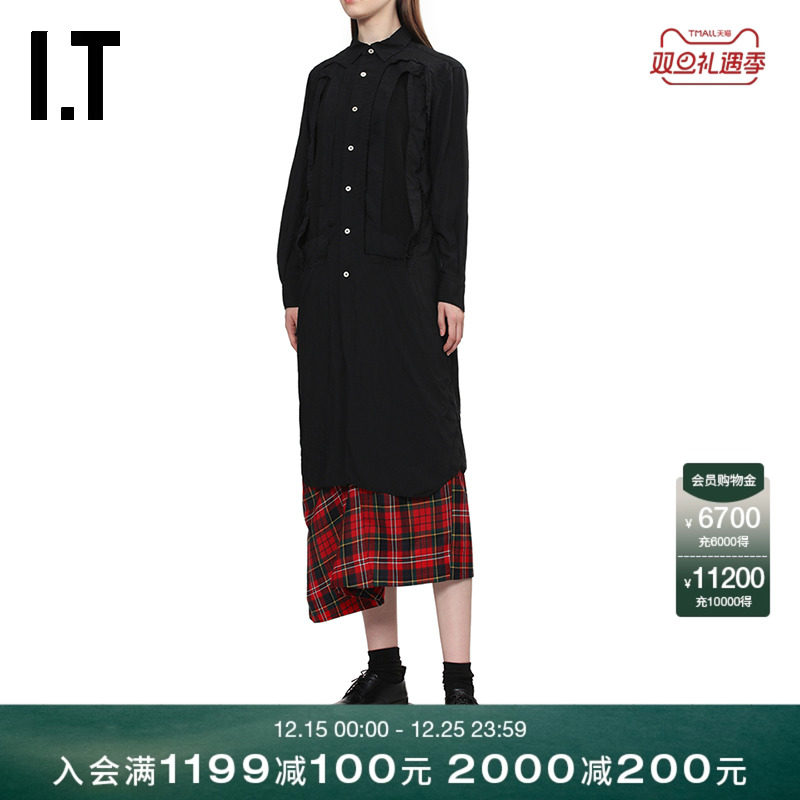 ITCDGCOMMEdesGARCONS衬衫裙