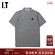 CDG polo衫 PLAY des 短袖 COMME GARÇONS川久保玲男装 爱心缝饰