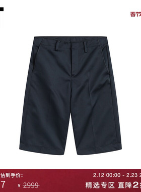 IT N°21女装休闲短裤新品日常通勤纯色直筒裤五分裤中裤11579AI