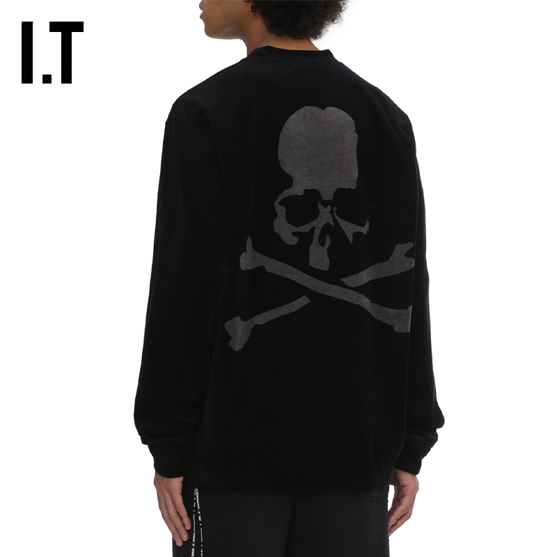 ITMASTERMINDWORLD绒面长袖T恤