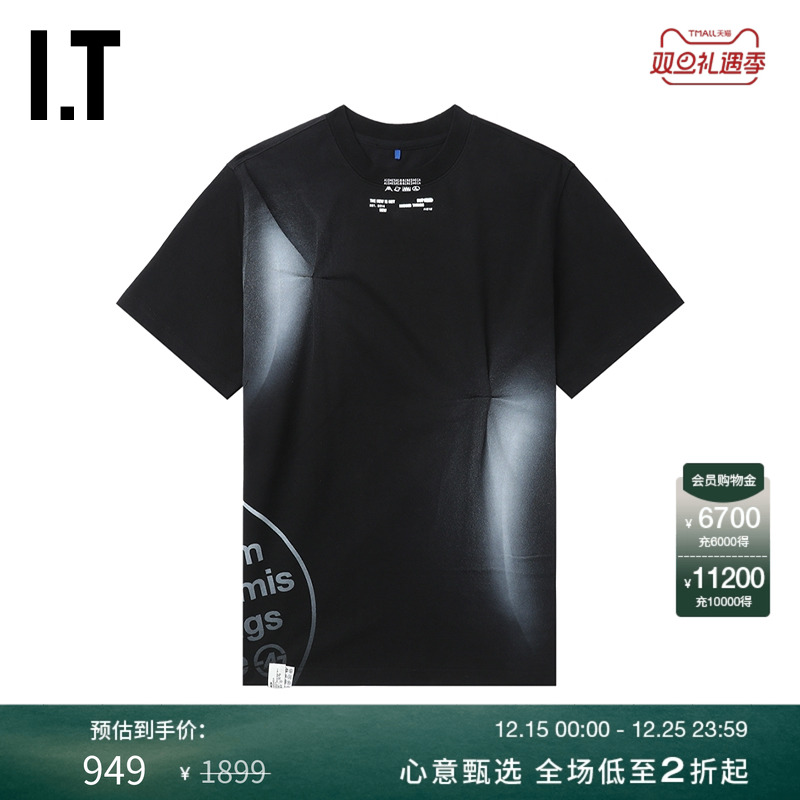 ITADERerror短袖T恤个性街潮