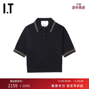 Lim女装 收腰短袖 polo衫 时尚 Phillip 新款 活力上衣704682XP 3.1