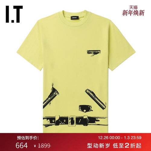 ITWe11Done中长款短袖T恤