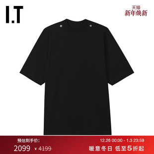 圆领短袖 Owens男装 T恤新款 简约基础款 9BAES2MP 纯色半袖 Rick