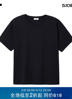IT American Vintage女装短袖T恤新款简约基础款圆领半袖02AH25XP