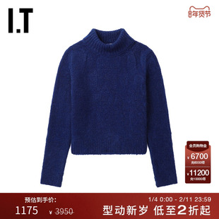 IT Proenza Schouler女装高领针织衫新款简约气质合身毛衣417954X