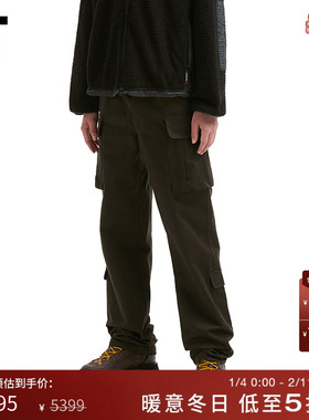 IT GR10K男装工装长裤新款潮流酷感多口袋饰直筒裤休闲裤CG1112MP