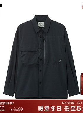 IT COMFY OUTDOOR GARMENT男装长袖衬衫新款休闲户外风上衣S01CMP