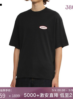 IT JACQUEMUS男装宽松短袖T恤新款简约时尚logo装饰半袖306170MP