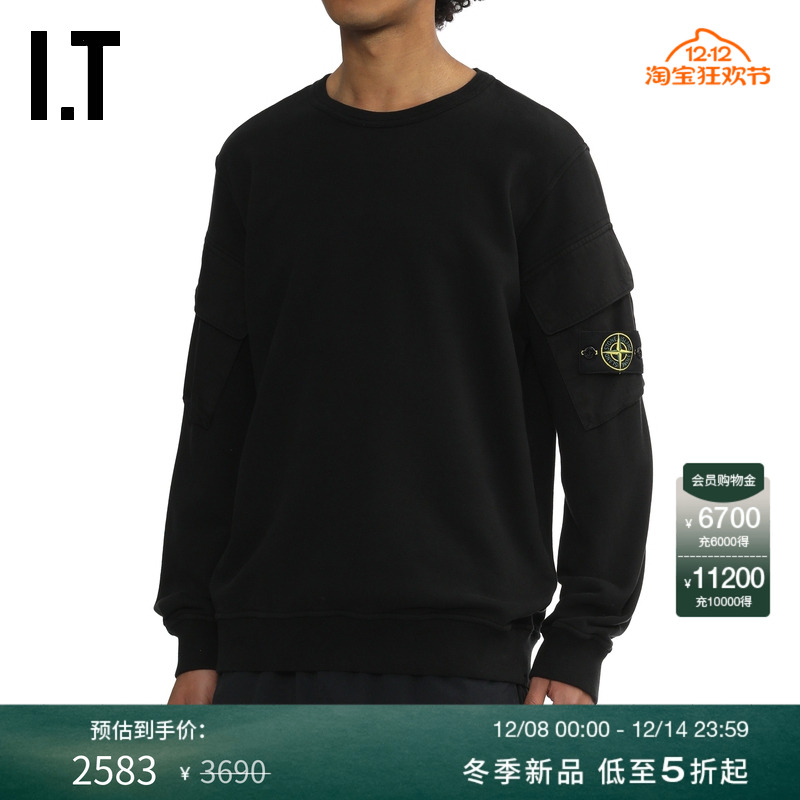 ITSTONEISLAND圆领卫衣