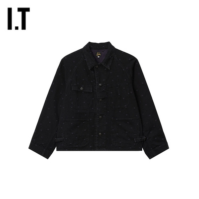 ITNEEDLES翻领牛仔夹克