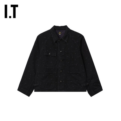 ITNEEDLES翻领牛仔夹克