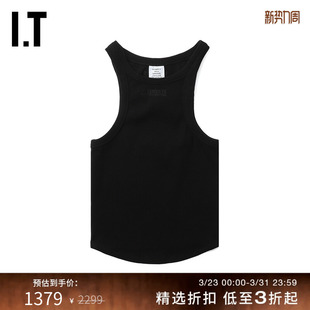 圆领背心新款 修身 简约日常纯色内搭打底TO140BXM VETEMENTS女装