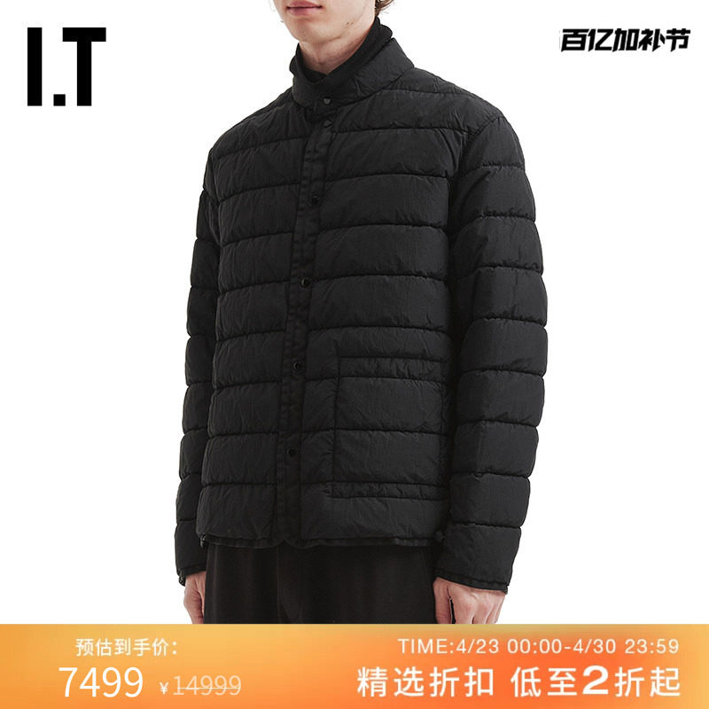 IT C.P.COMPANY男装两件式夹克新款可拆卸内胆棉服外套10089GMP