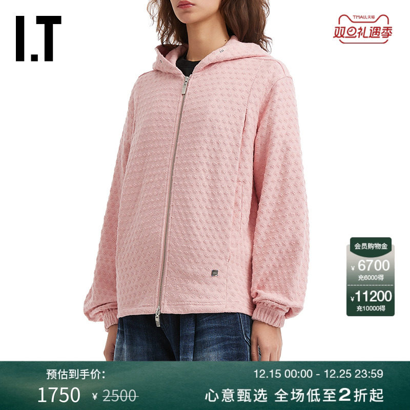 ITADERerror连帽拉链夹克