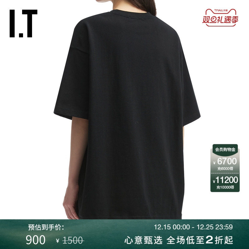 ITY's宽松圆领短袖T恤