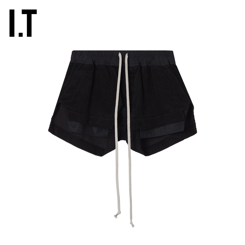 ITRickOwens长抽绳短裤