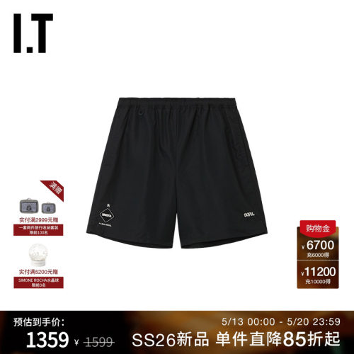 ITF.C.REALBRISTOL松紧腰短裤