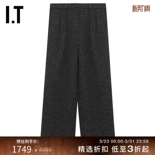 花呢西装 裤 新款 长裤 Schouler女装 宽松直筒裤 51619YXO Proenza