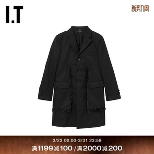 des GARCONS女装 中长款 大衣外套新款 COMME 西装 时髦设计感 CDG