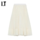 半身裙中长裙新款 日本ENFÖLD女装 优雅气质褶饰伞裙131241XP