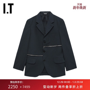 des GARCONS HOMME 夹克时尚 COMME DEUX男饰拉链西装 质感 CDG