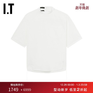 NICOLAS T恤新款 ANDREAS 宽松廓形立领短袖 2407MM TARALIS男装