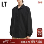 UNDERCOVER高桥盾男装 纯色长袖 衬衫 新款 简约质感上衣2E4216MP