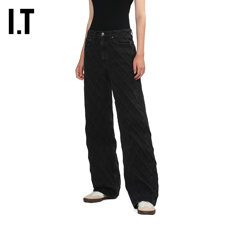 ITrag&bone宽松牛仔长裤