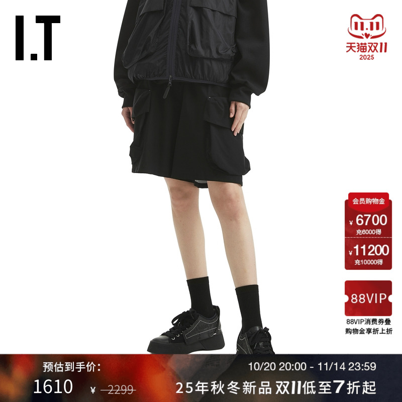 ITNagonstans阔腿裤短裤