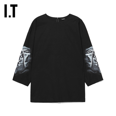 ITWe11Done廓形袖上衣