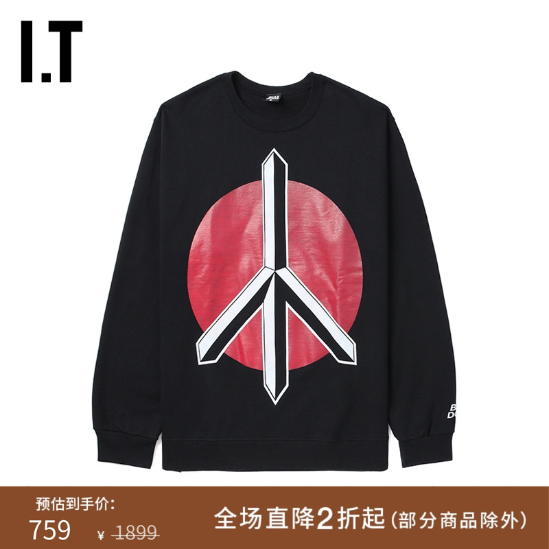 ITBIASDOGS圆领卫衣潮流个性