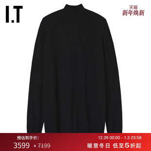 新款 小高领针织衫 Owens男装 简约质感纯色薄毛衣1626WSMP Rick