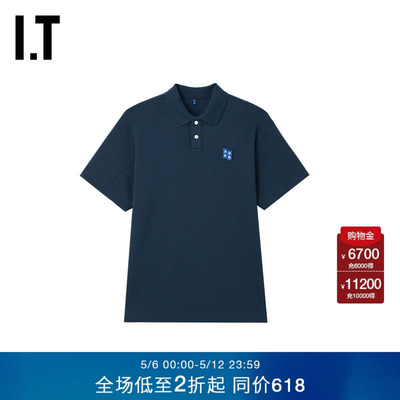 ITADERerror纯色短袖polo衫