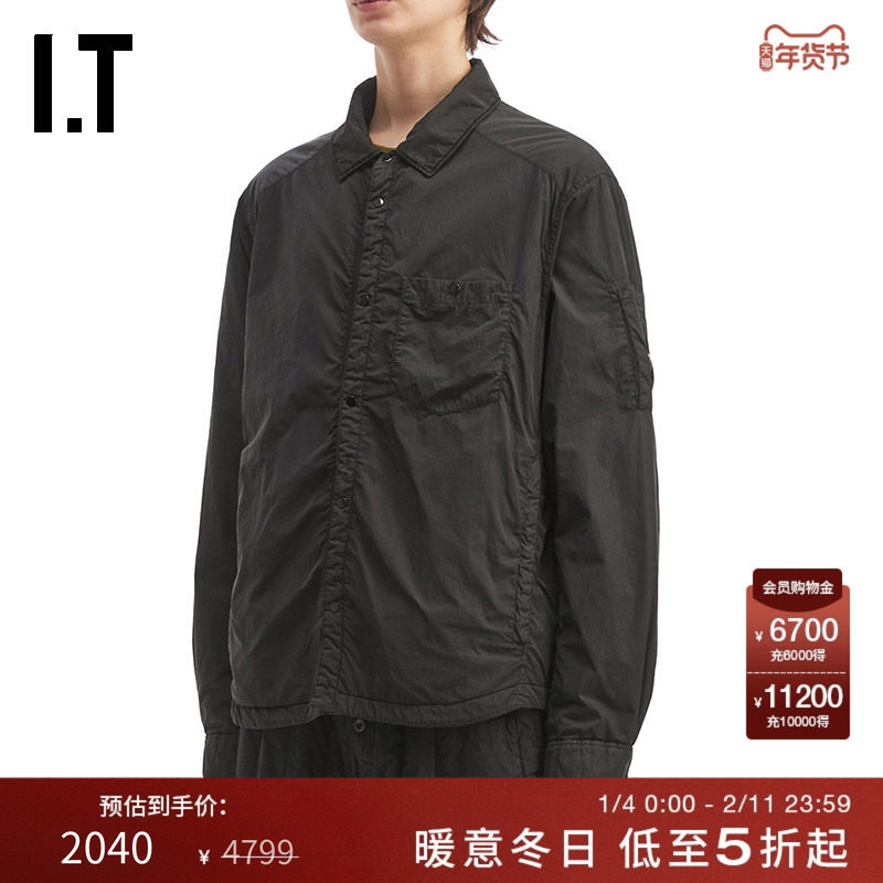 IT C.P.COMPANY男装衬衫式翻领夹克新款直排扣休闲外套05904GMP,男装,衬衫,淘宝优惠券,粉丝福利购,淘宝优惠卷