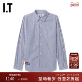 CDG 活力竖条纹衬衫 PLAY des 时尚 COMME GARÇONS川久保玲女装