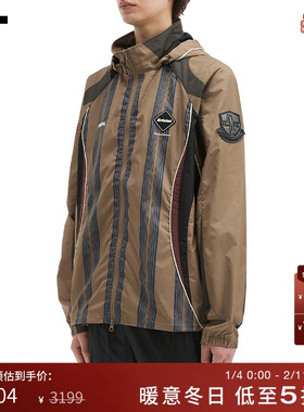 IT F.C.REAL BRISTOL男装连帽拉链夹克新款足球球衣运动风外套