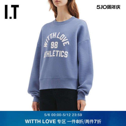 ITWITTHLOVE宽松圆领卫衣