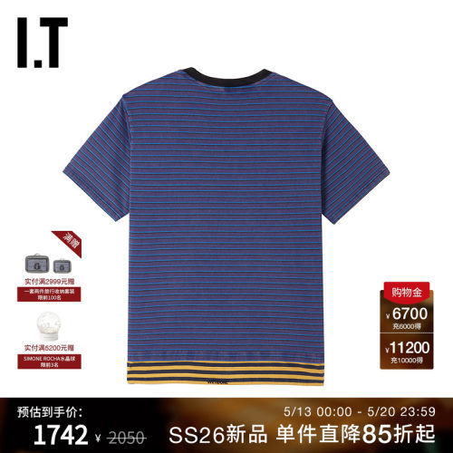 ITWe11Done条纹短袖T恤