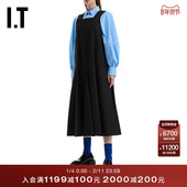 裙133751XQ 宽松背心裙西装 日本ENFÖLD女装 宽肩带连衣裙新款