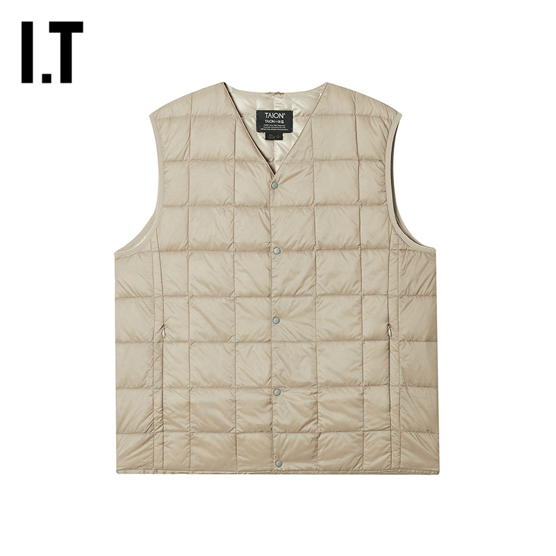 ITTAION羽绒马甲时尚质感