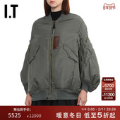 飞行员夹克新款 宽松棉服外套 WOMEN女装 廓形袖 JUNYA WATANABE