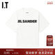 JIL 时尚 SANDER女装 短袖 T恤新品 休闲logo印花宽松半袖 2GC000XK