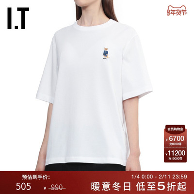 ITMaisonKitsune宽松短袖T恤